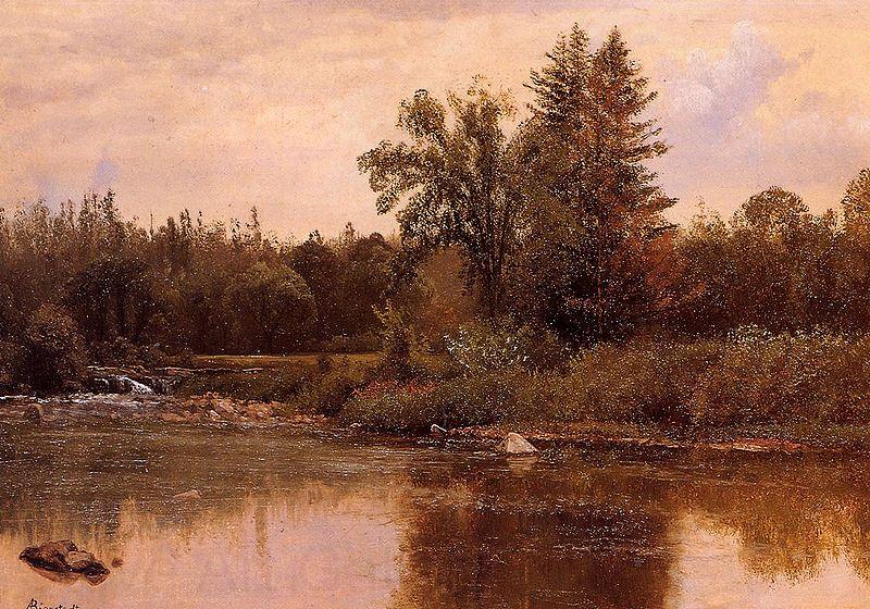 Albert Bierstadt Landscape, New Hampshire France oil painting art